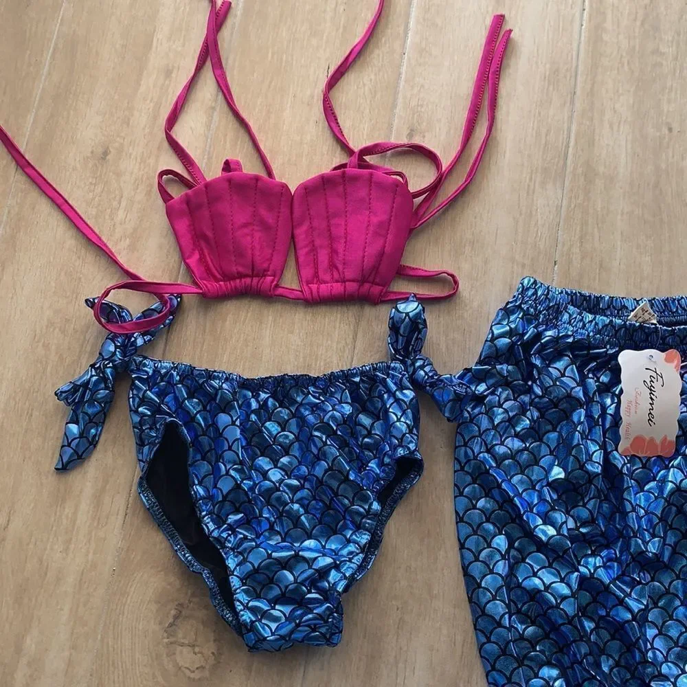 ❌last deal❌Mermaid swimsuit set